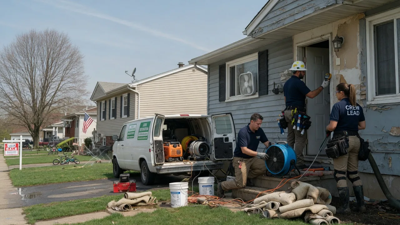 Flood Cleanup in Alledonia, OH near me