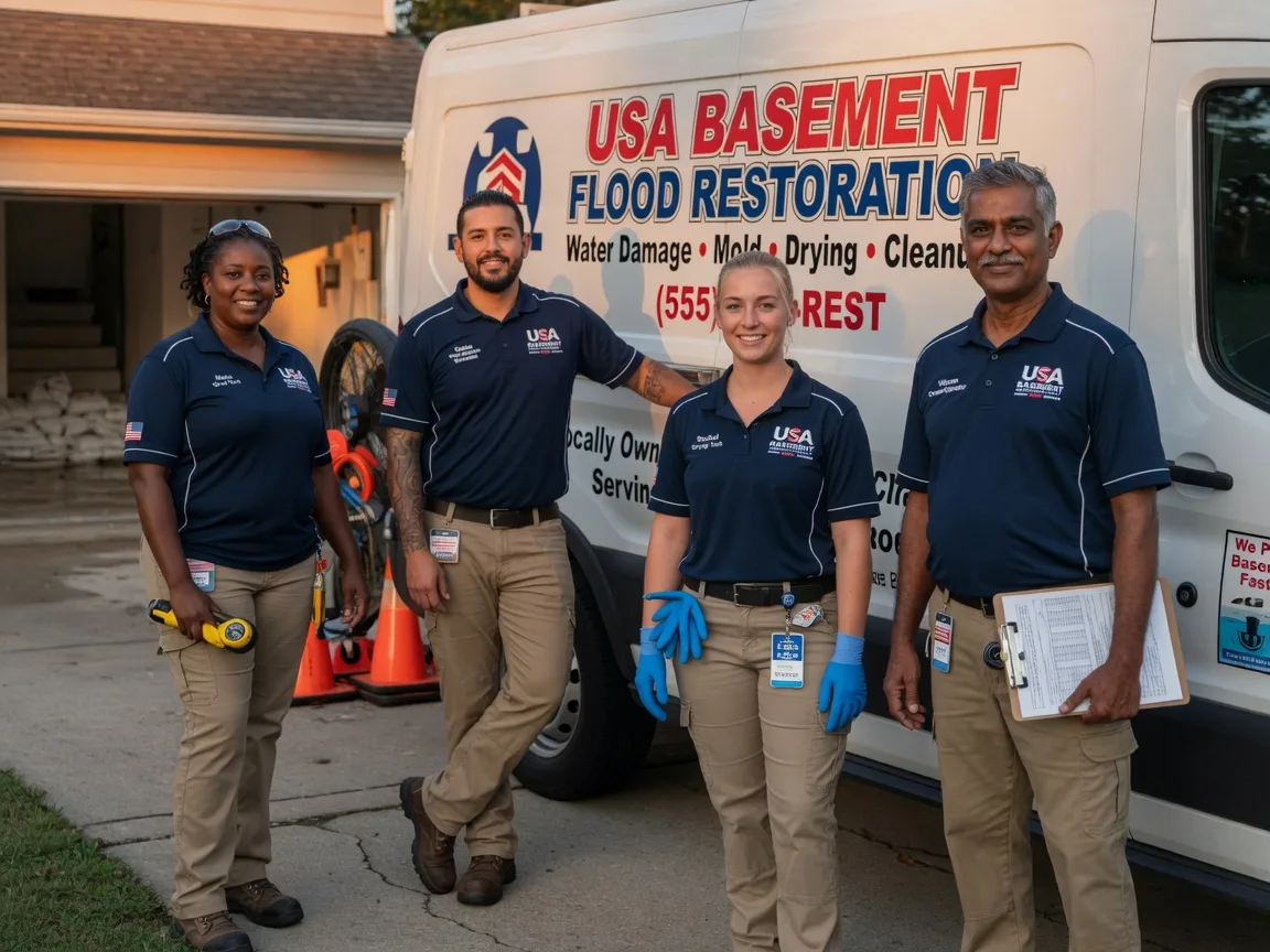 Basement Flood Cleanup company in Alledonia, OH