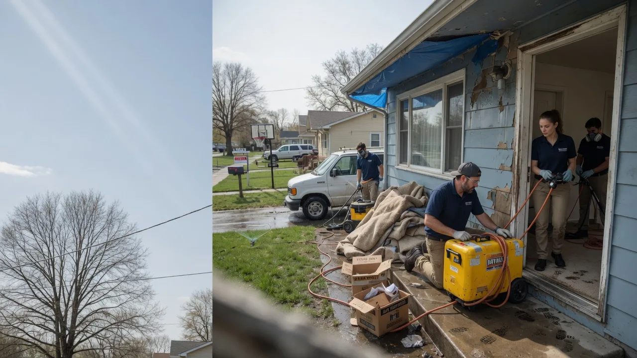 Basement Flood Cleanup in Alledonia, OH near me